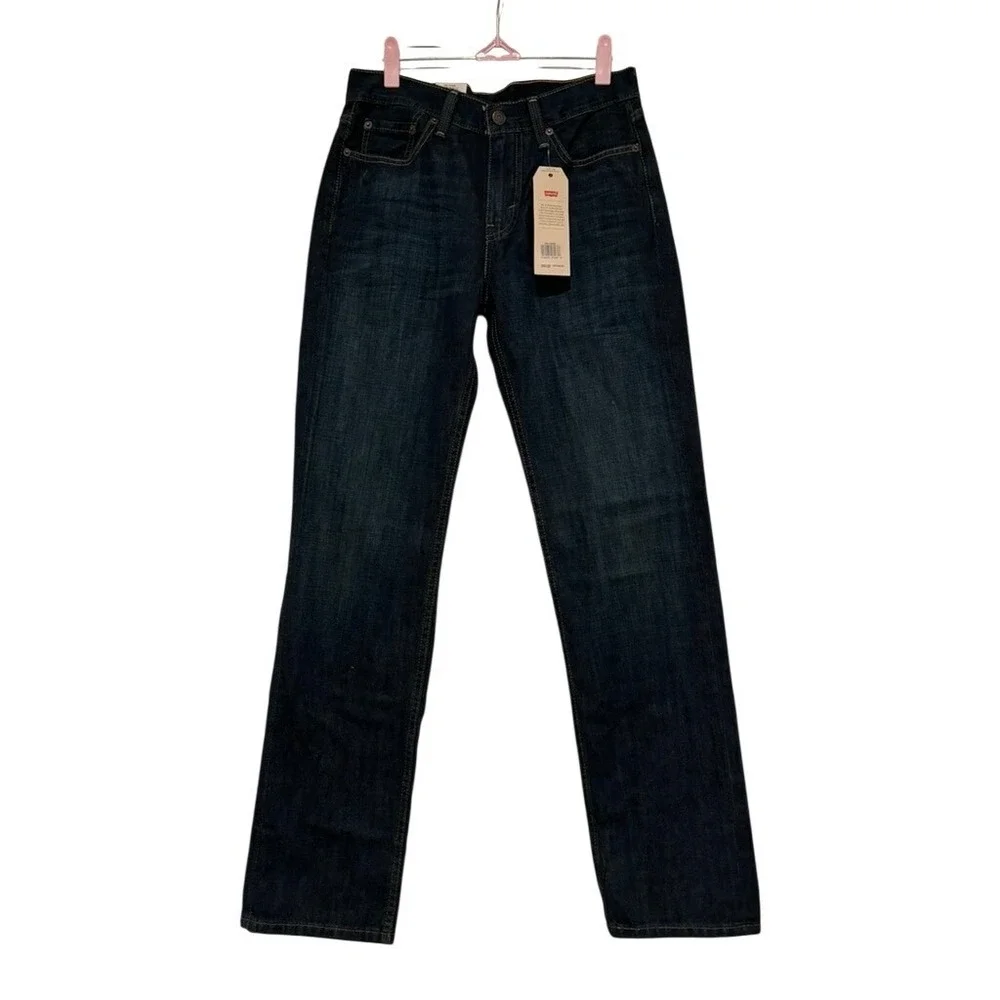 Levi's dark wash straight leg 29 x 32 new‎ with tags H